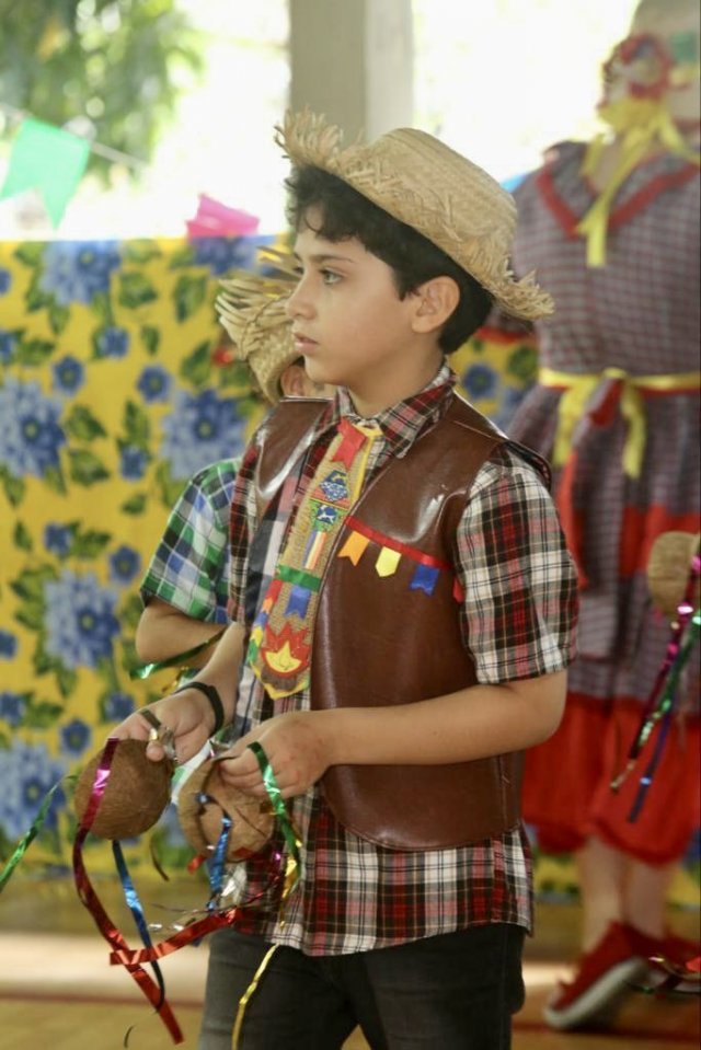 Foto de São João - turmas do Ensino Fundamental