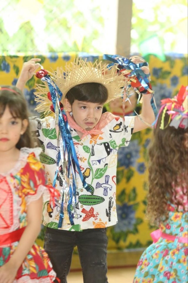 Foto de São João - turmas do Ensino Fundamental