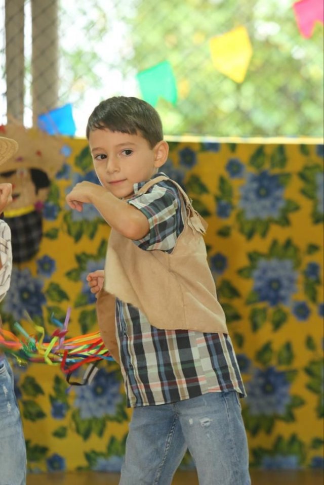 Foto de São João - turmas do Ensino Fundamental