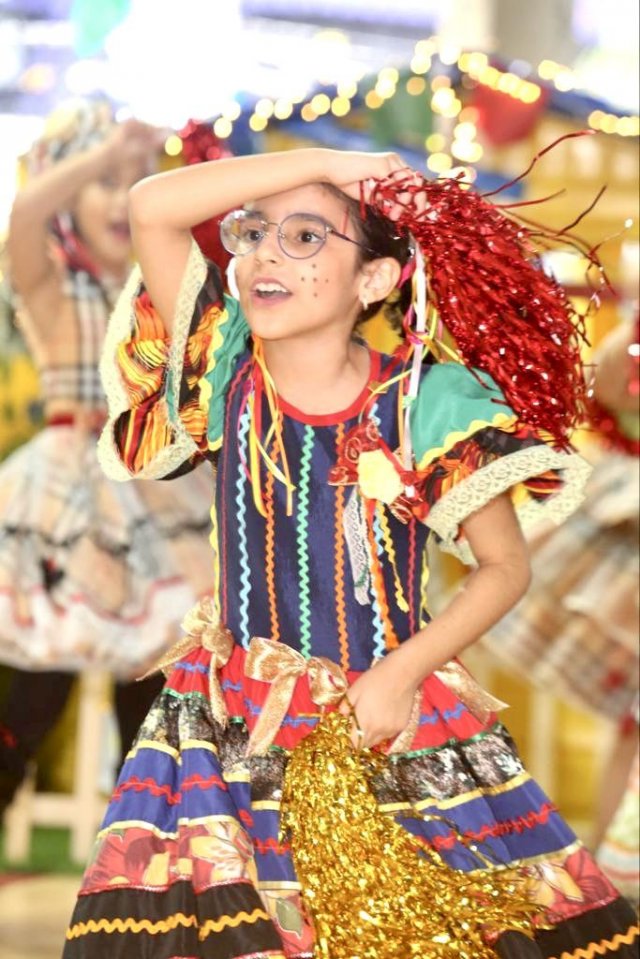 Foto de São João - turmas do Ensino Fundamental