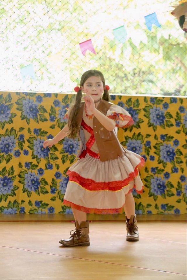 Foto de São João - turmas do Ensino Fundamental